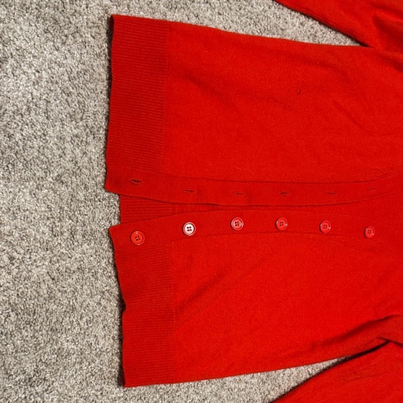 J. Crew Red Women's Cardigan - Picture 3 of 8